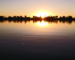 Sunrise at Little Wall Lake
