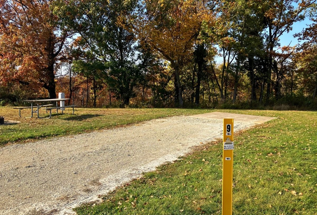 Pammel Park Campground Site 09 -No Image