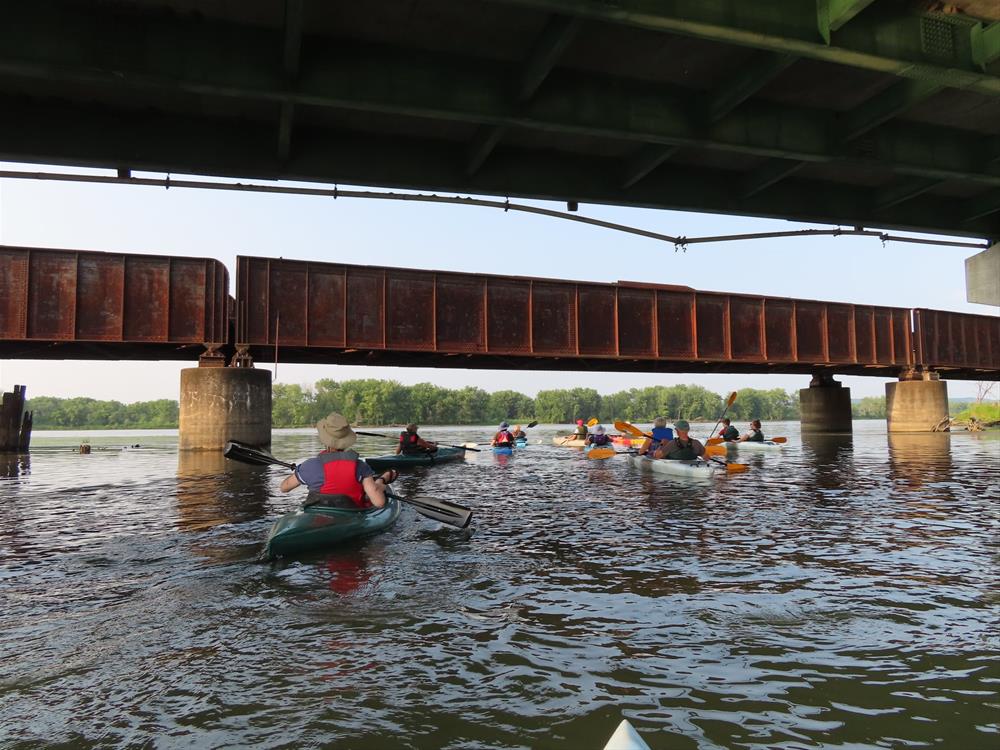 Kayaking On River