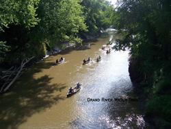 The Grand River is great for canoeing and kayaking!