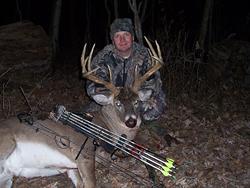 Trophy buck during bow season - Linn County, IA