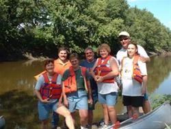 Canoeing at Washta Access