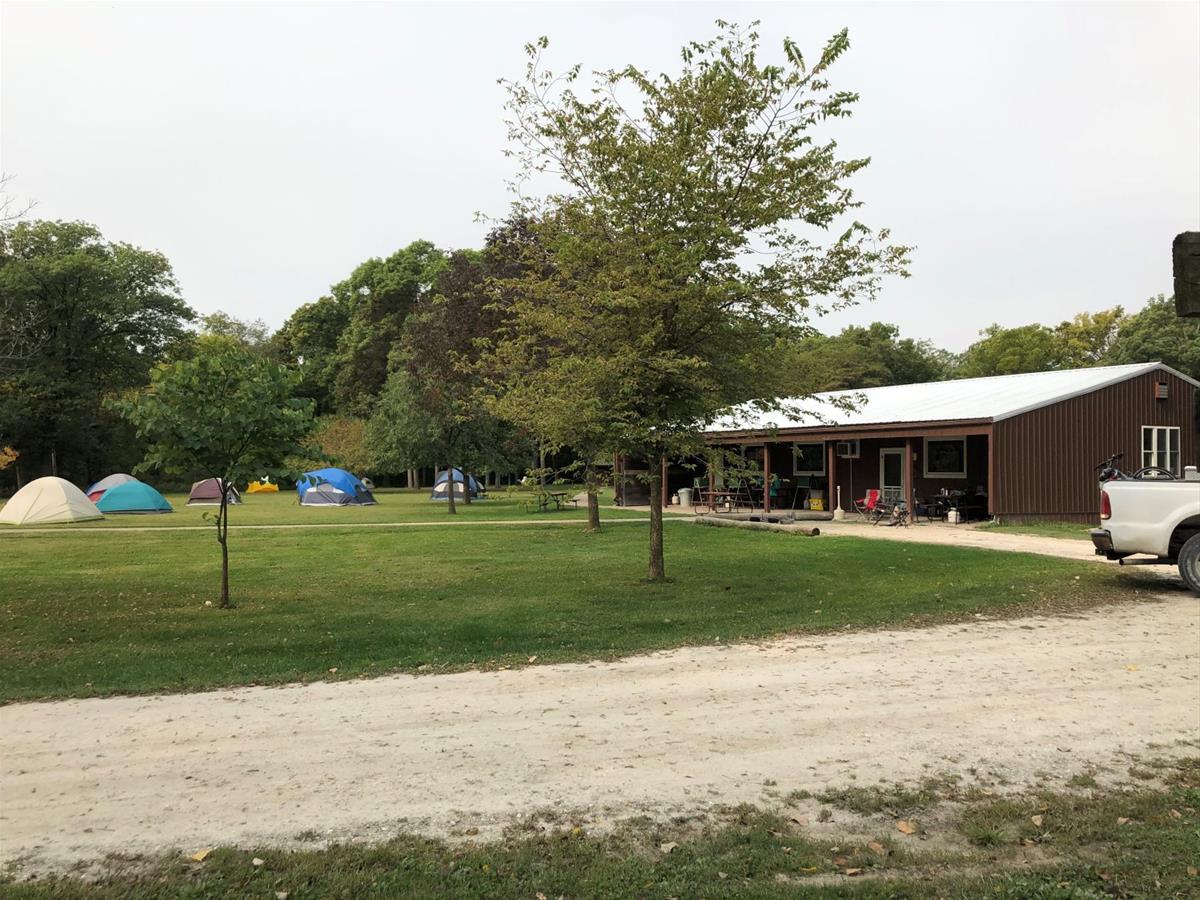 Langwood Education Center Lodge and Tents for Campout