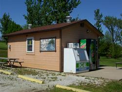 Little River Bait shop offers a full line of tackle and fresh bait. Ice machine and pop available.