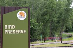 Bird Preserve entrance