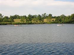 Canoeing at Corydon Lake Park