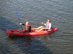 Kayaking and Canoeing is popular on Little River Lake.