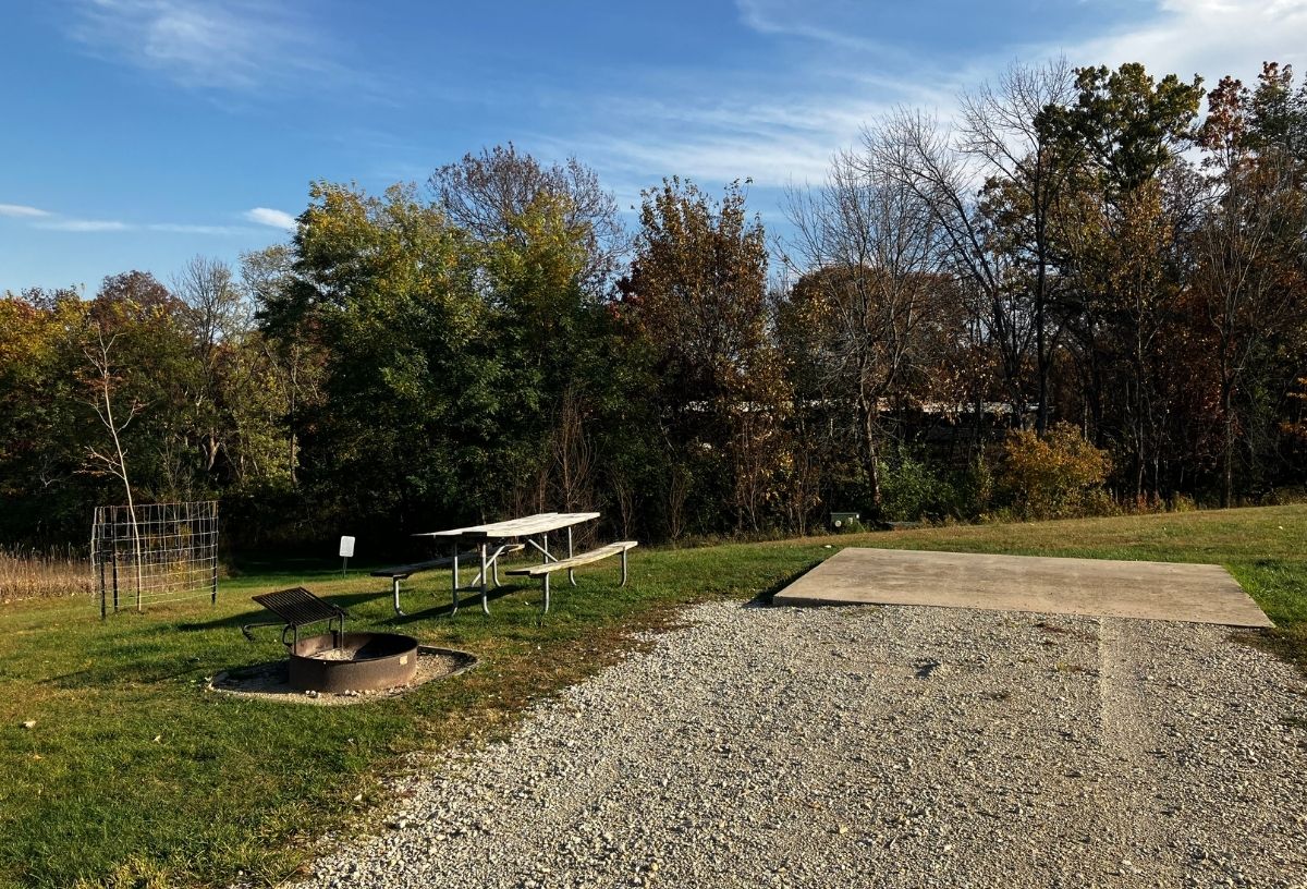 Pammel Park Campground Site 20