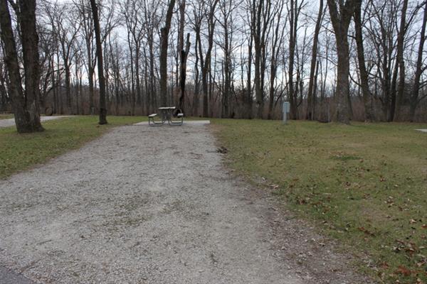 Pammel Park Campground Site 25 Pammel State Park Madison County